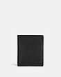 COACH®,SLIM WALLET,Leather,Black,Front View