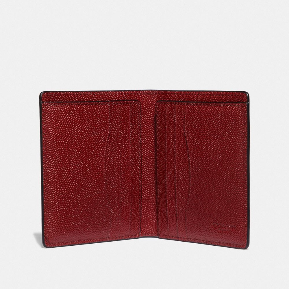 COACH®,Slim Wallet,,Inside View,Top View