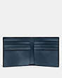 COACH®,DOUBLE BILLFOLD WALLET,Leather,Denim,Inside View,Top View