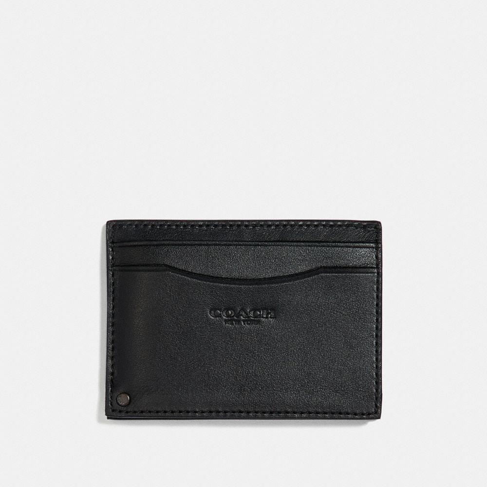 Swivel Card Case With Signature Canvas Detail