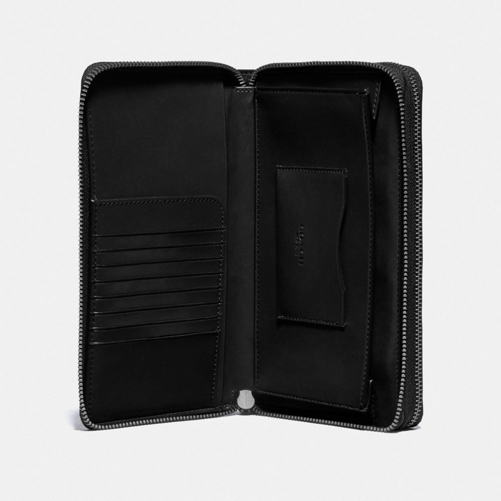 Rioni Signature Dual Zip Wallet Organizer, ST-W020