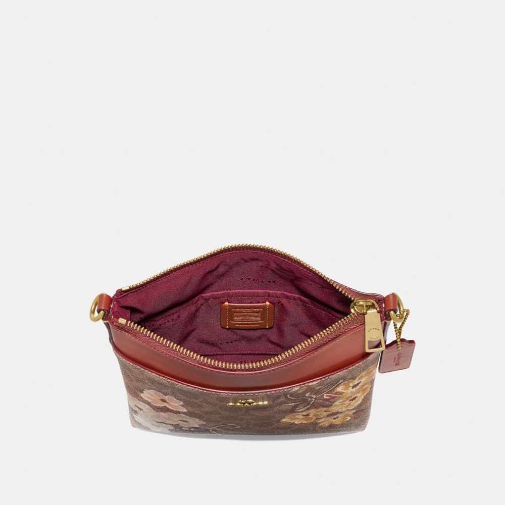 Coach floral discount print kitt crossbody