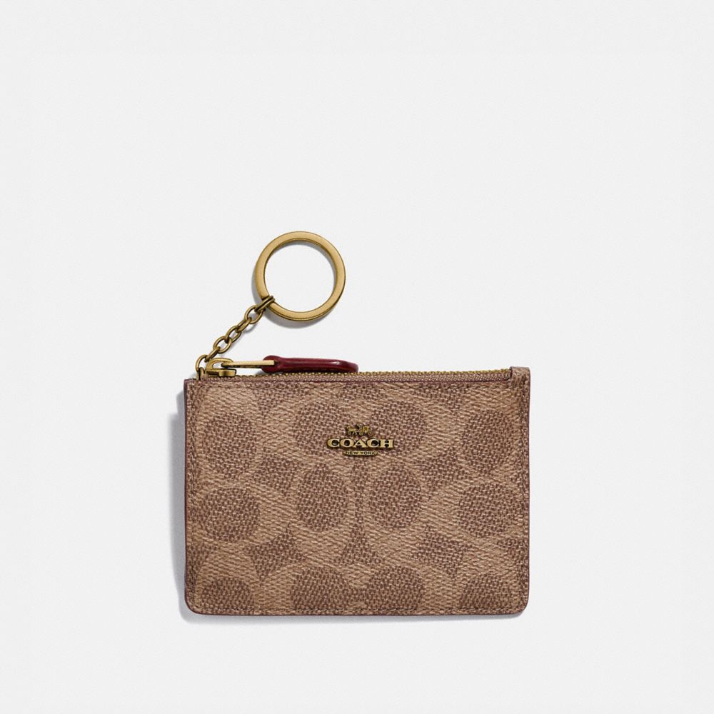 Coach Key holder - tan rust/tan 