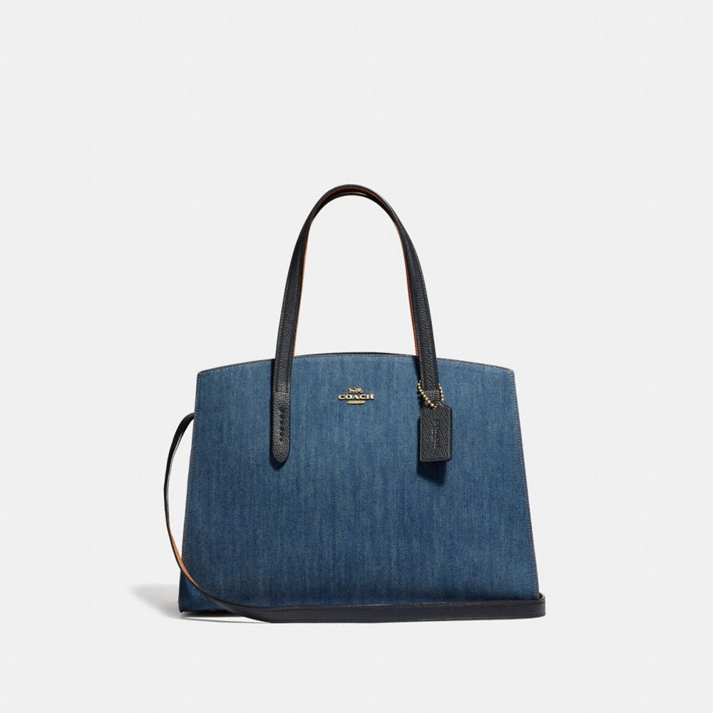 Coach charlie 2024 carryall blue