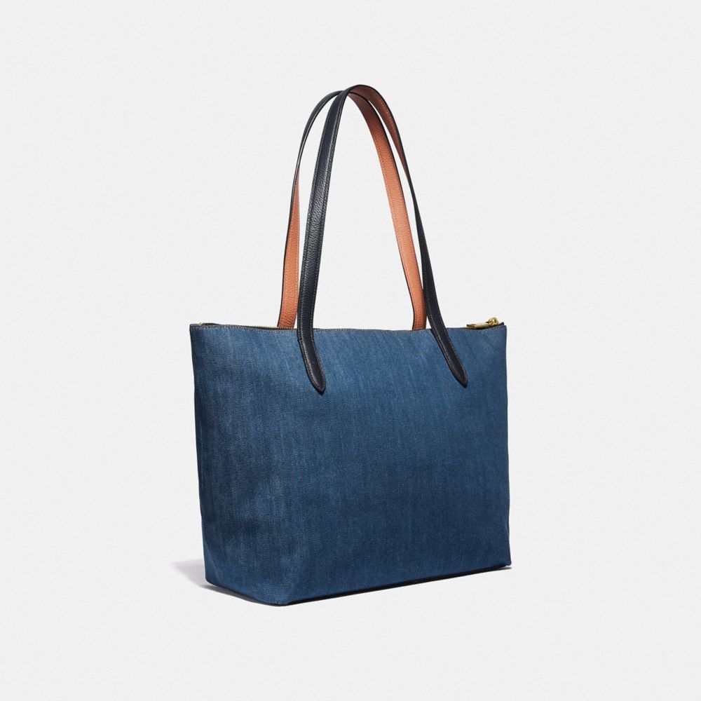 Coach denim taylor tote new arrivals