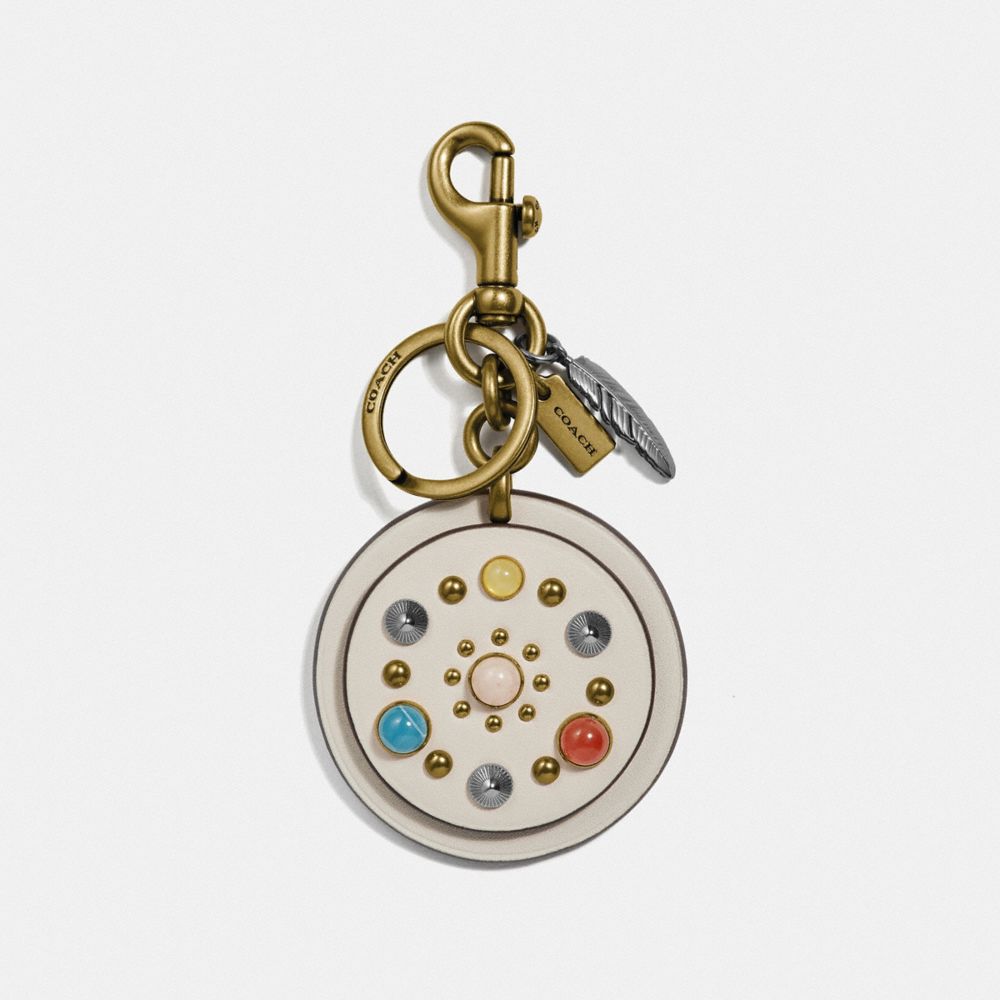 Circle Rivets Bag Charm | COACH®
