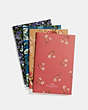 Notebook Set With Floral Print