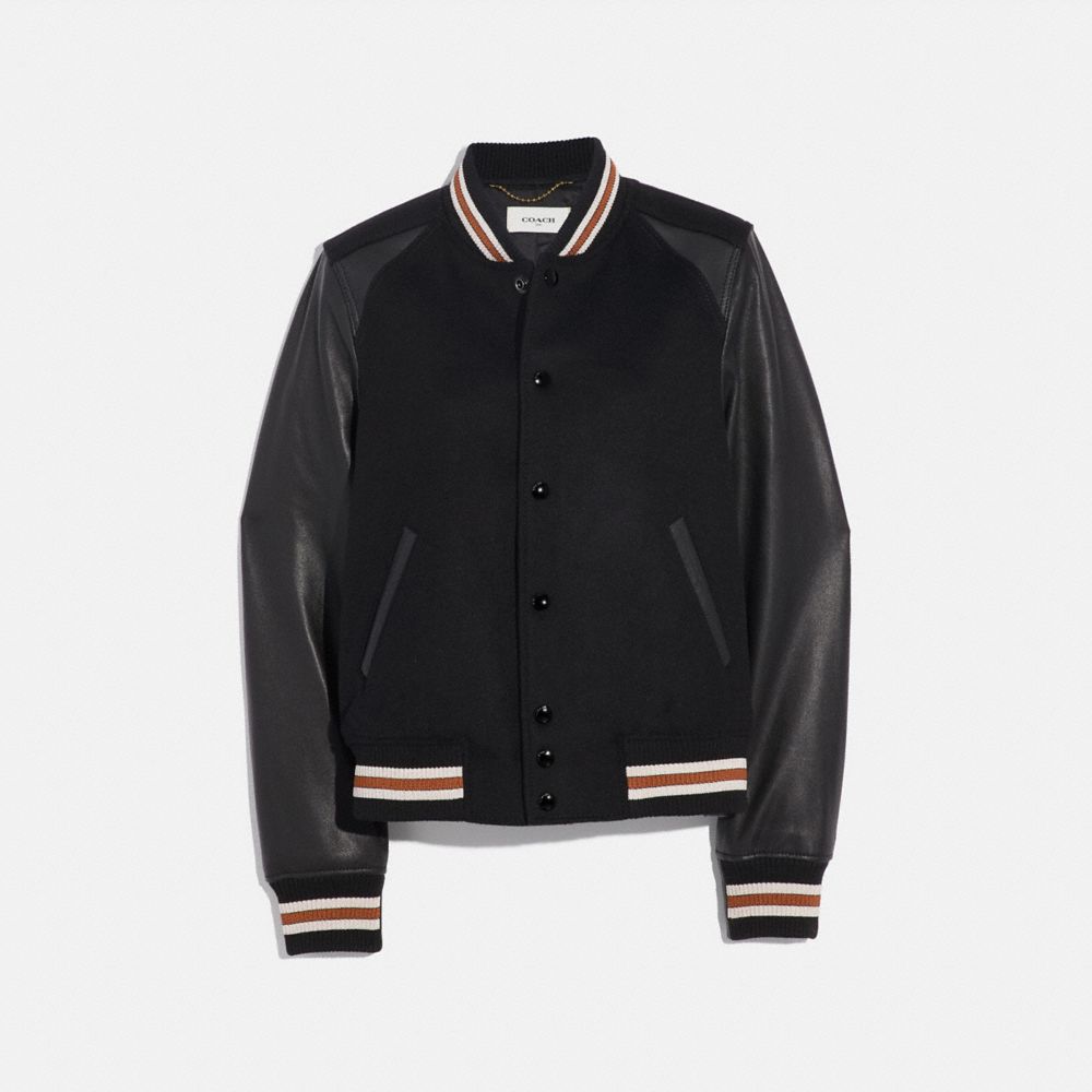 Coach men's best sale varsity jacket