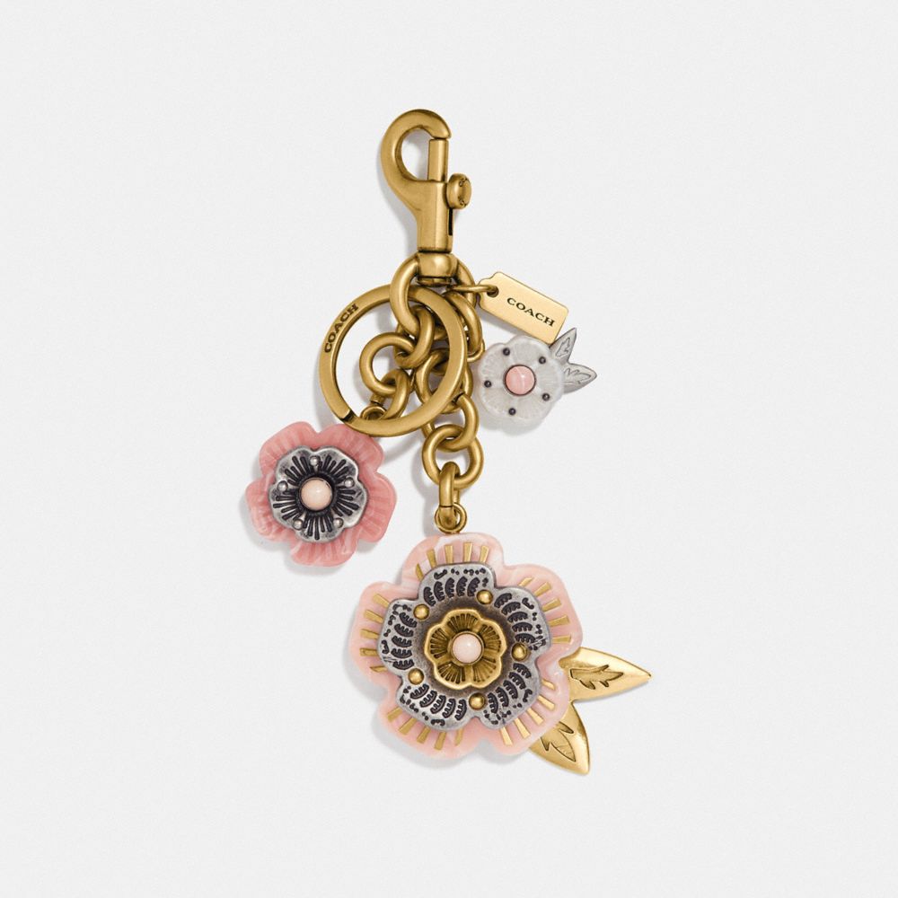 Tea Rose Mix Bag Charm