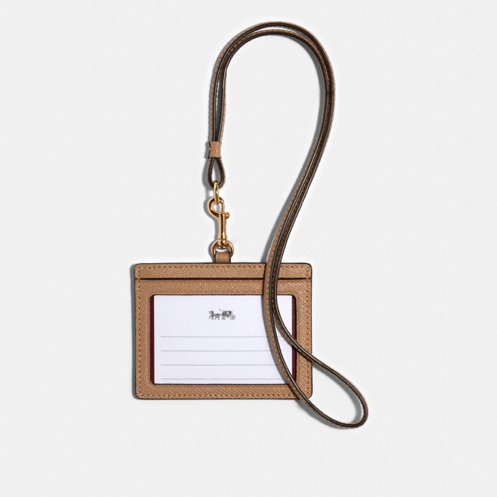 Coach ID Lanyard Holder