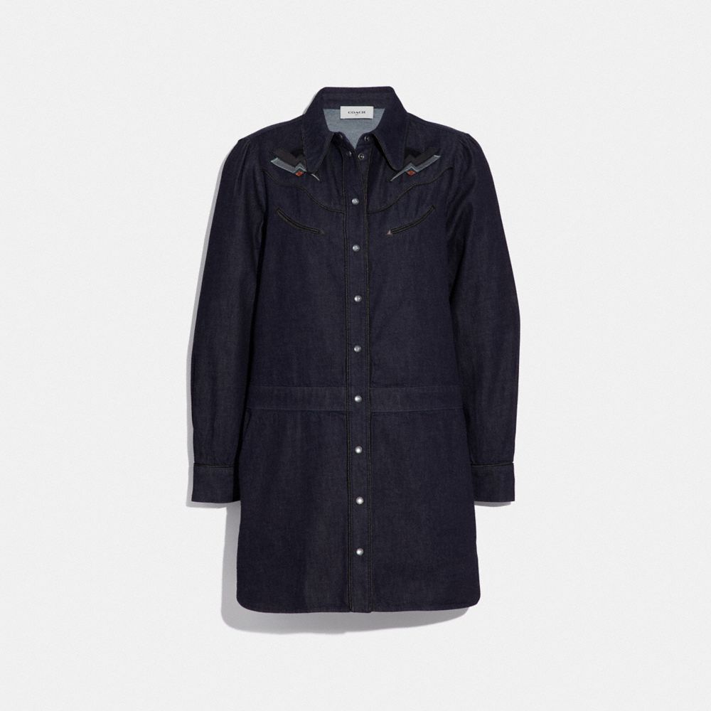 COACH®  Denim Dress