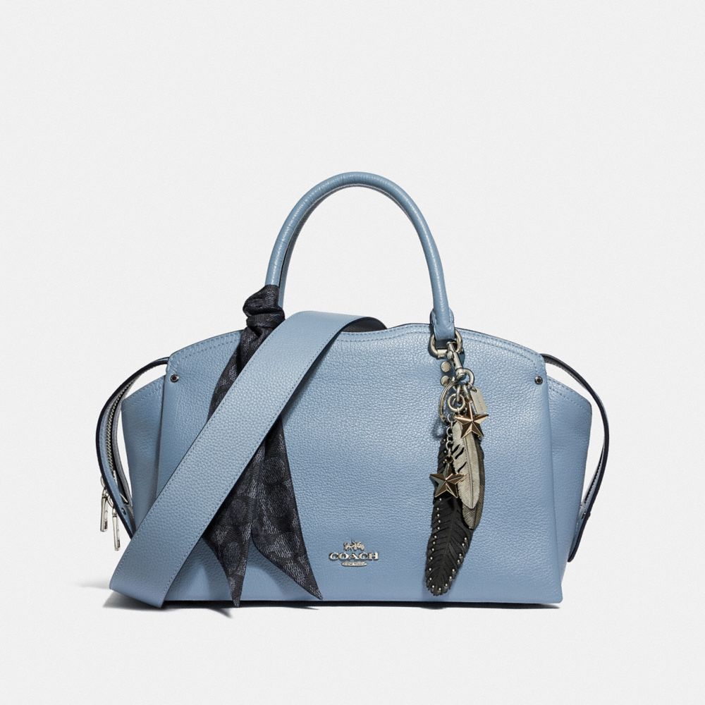 COACH®,Coach Drew Satchel,,Angle View