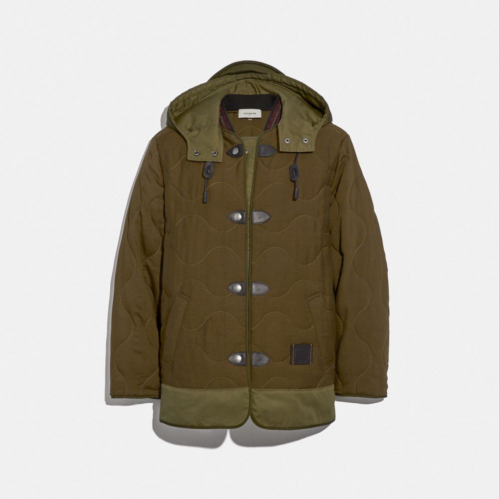 Coach military clearance coat