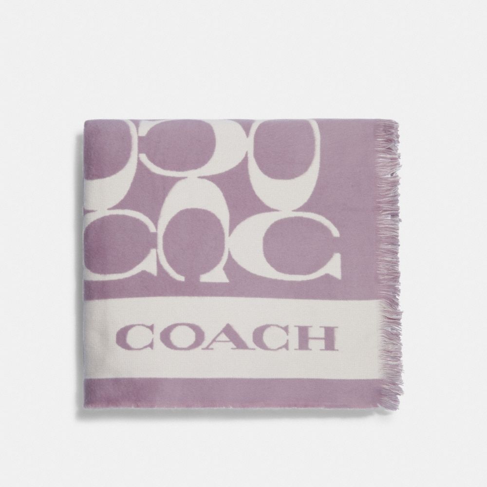 COACH Outlet Signature Blanket