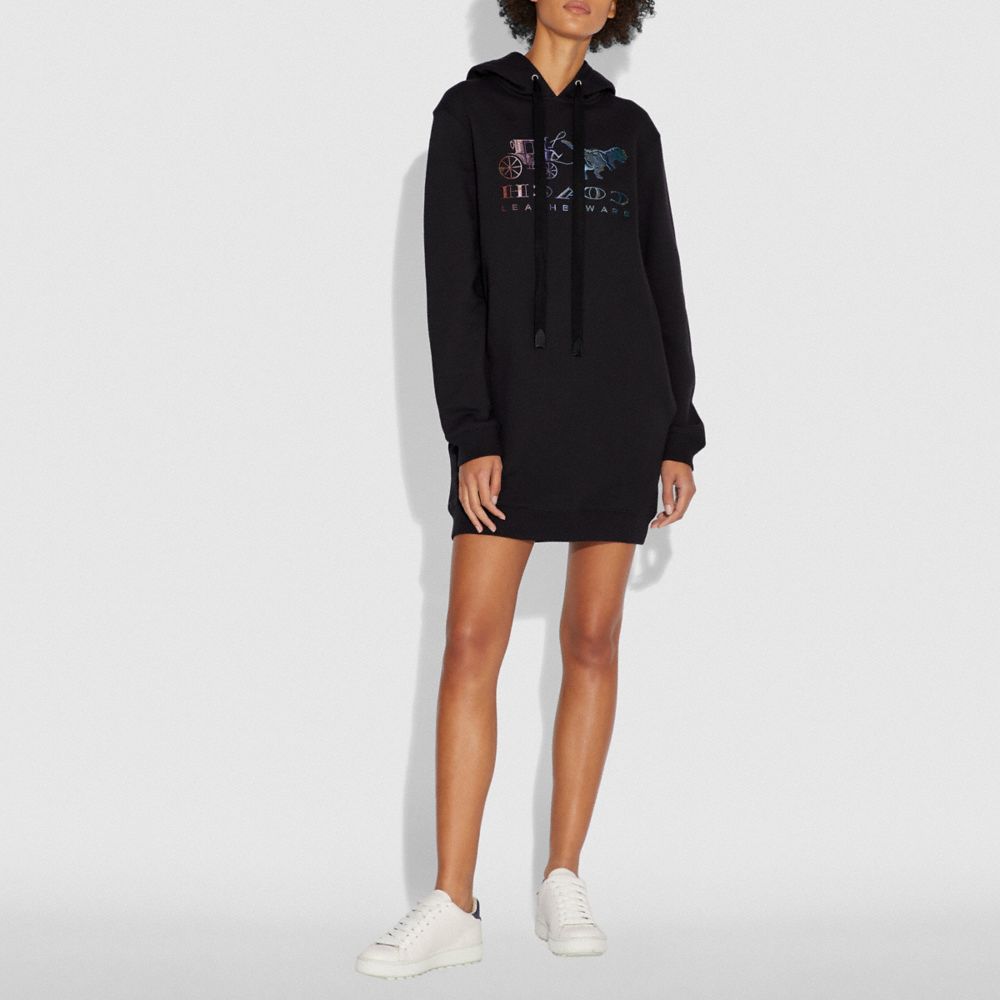 Coach sweatshirt dress new arrivals