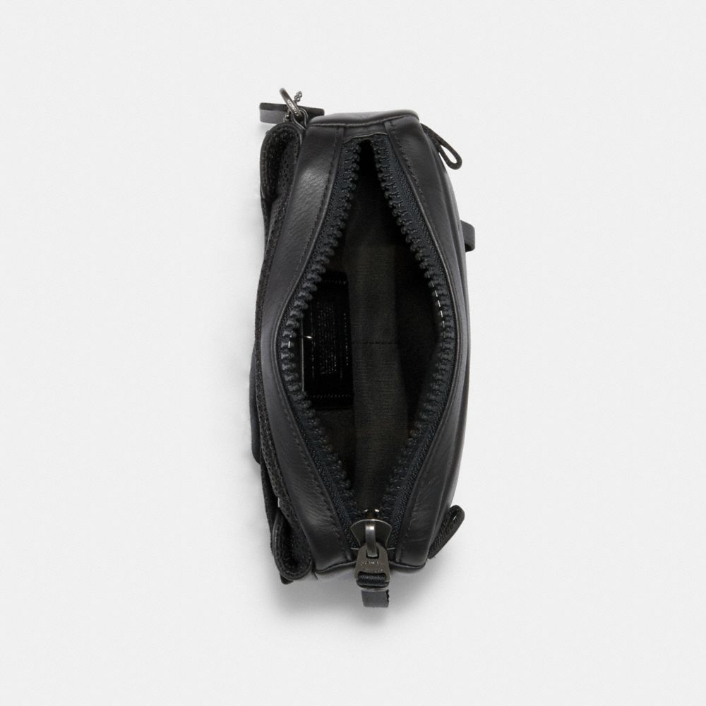COACH®,Mini Edge Belt Bag,,Inside View,Top View