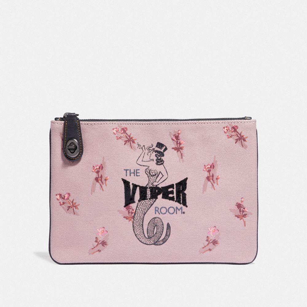 COACH®: Viper Room Turnlock Pouch 26