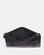 COACH®,POUCH 30 WITH REXY,Leather,Black,Inside View,Top View