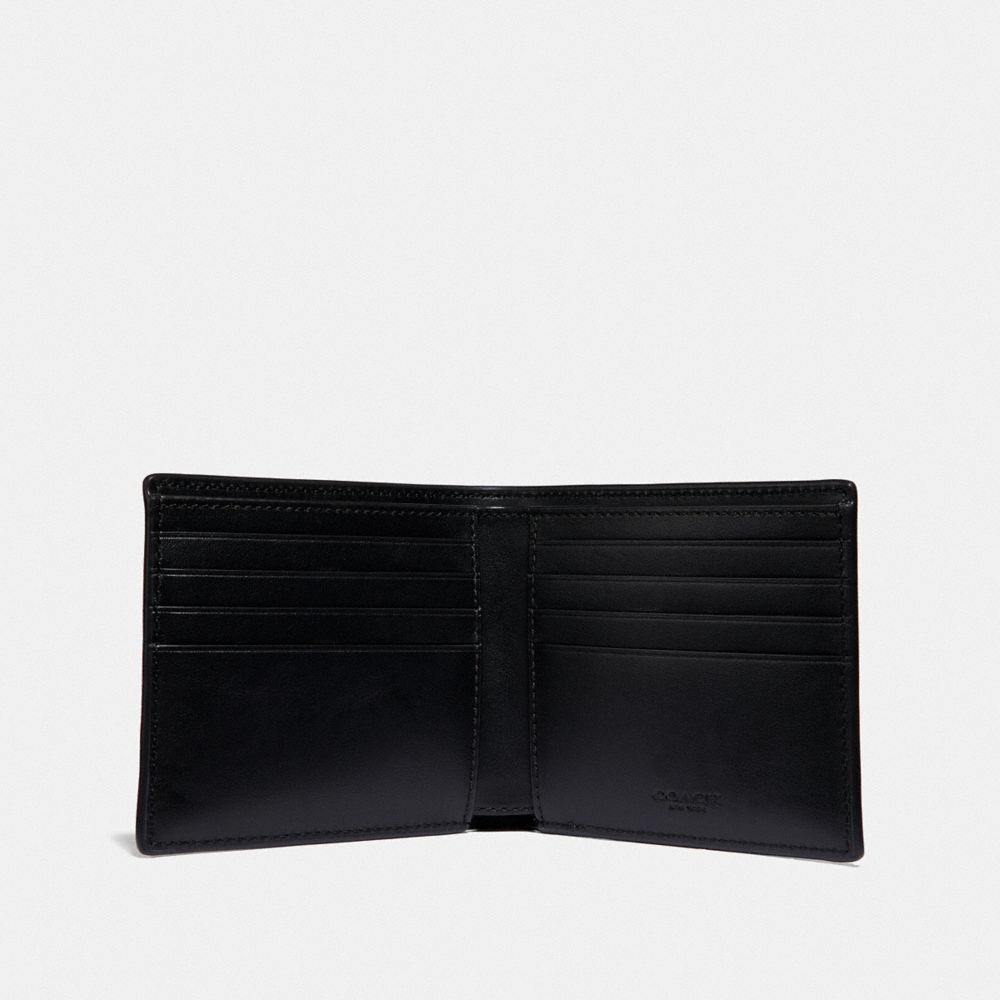 Double billfold wallet in signature canvas new arrivals