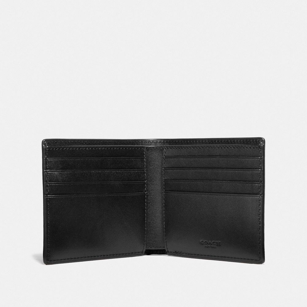 COACH Rexy 3-in-1 Leather Wallet in Black for Men