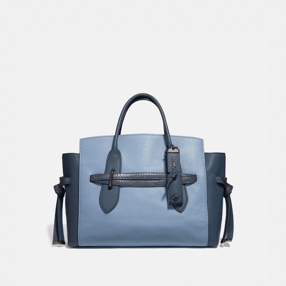 Shadow Carryall En Colorblock Avec Détail En Peau De Serpent