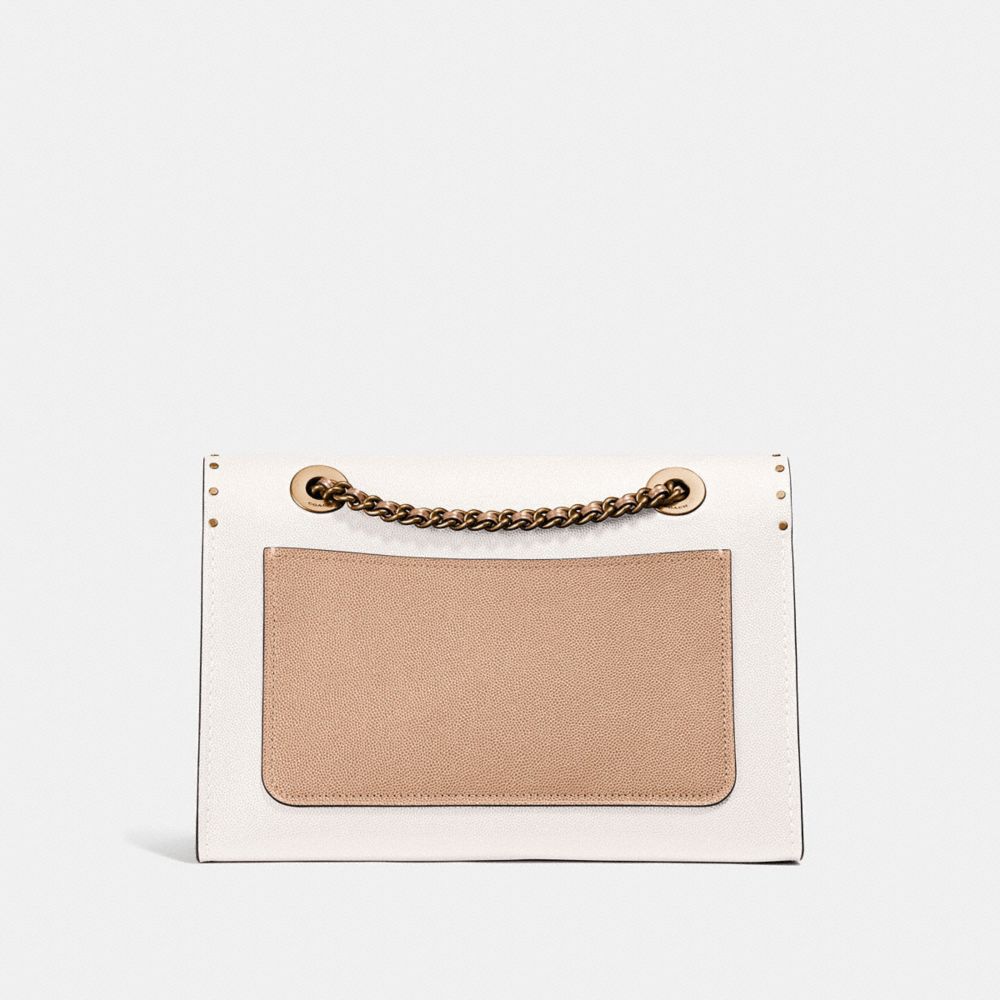 COACH®,Parker In Signature Leather With Rivets,,Back View