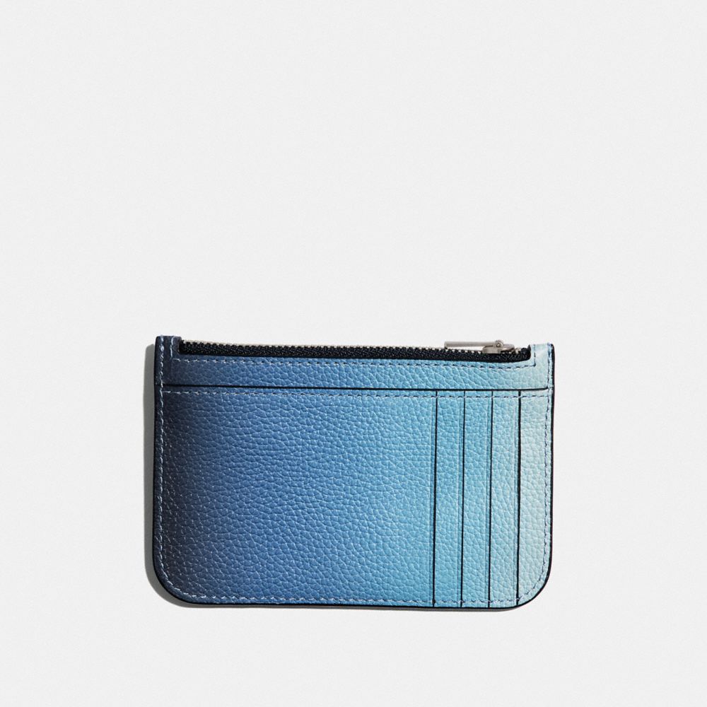 Zip Card Case With Ombre