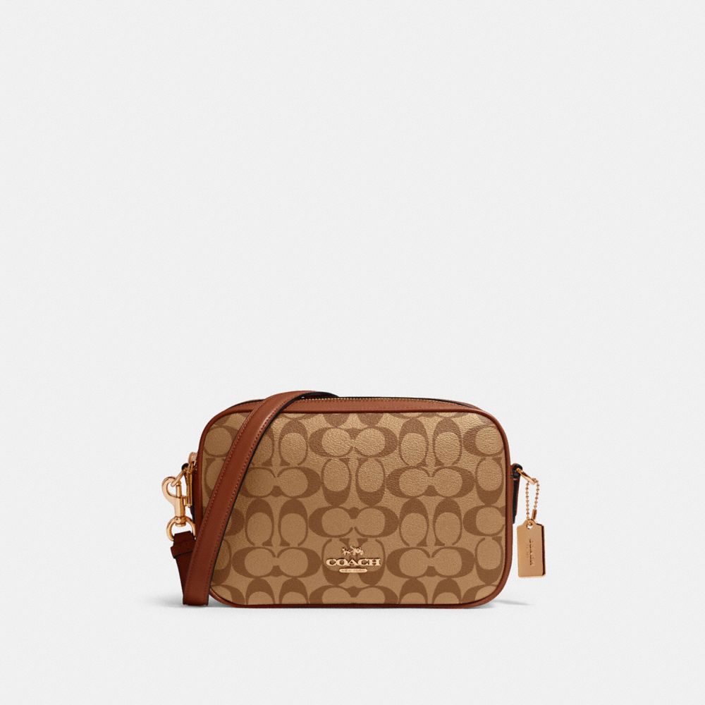 coach jes crossbody in signature canvas