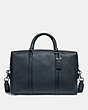 COACH®,METROPOLITAN DUFFLE,Leather,Large,Midnight Navy/Black Copper,Front View