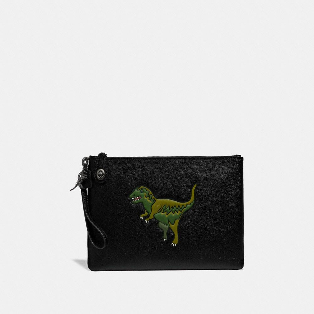 COACH® | Turnlock Pouch With Rexy