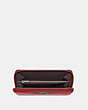 COACH®,ACCORDION WALLET WITH REXY,Leather,Rexy Red,Inside View,Top View