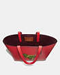 COACH®,HIGHLINE TOTE WITH REXY,Leather,JI/Rexy Red,Inside View,Top View