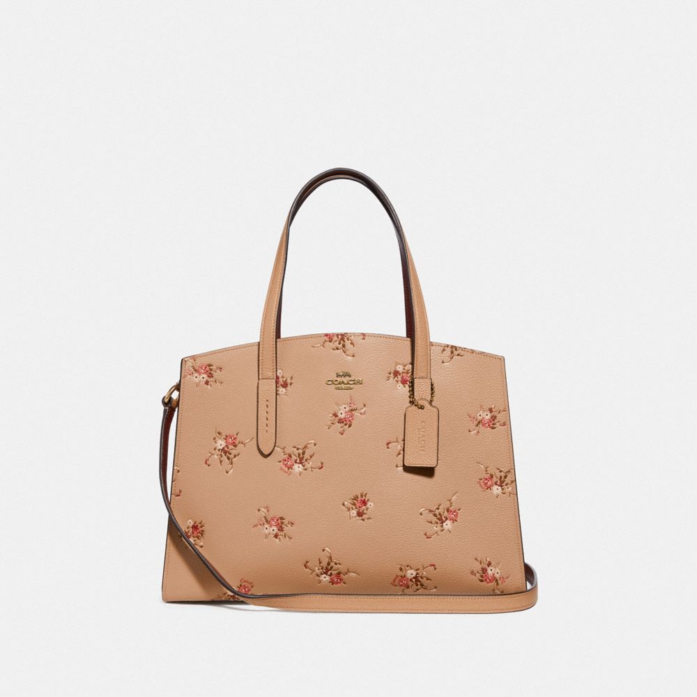 Charlie carryall with store floral print