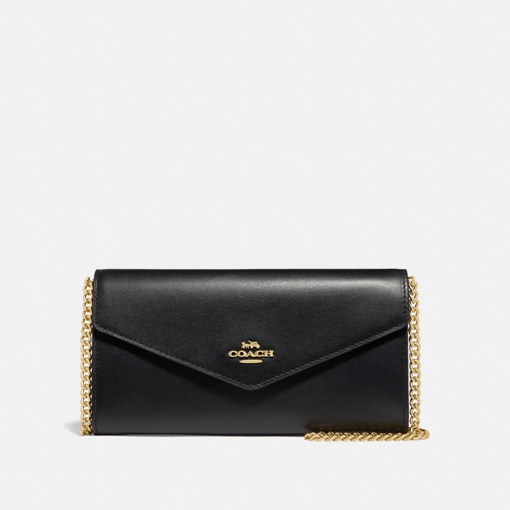 Prada envelope style wallet-on-chain - White