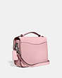 COACH®,CASSIE CROSSBODY,Leather,Small,Pewter/Aurora,Angle View