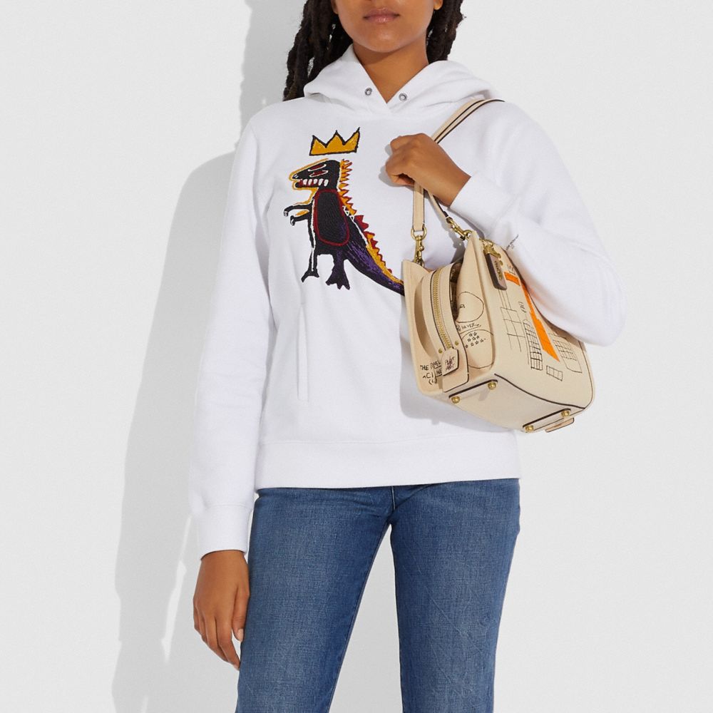 COACH®,Coach X Jean Michel Basquiat Rogue Bag 25,,Detail View