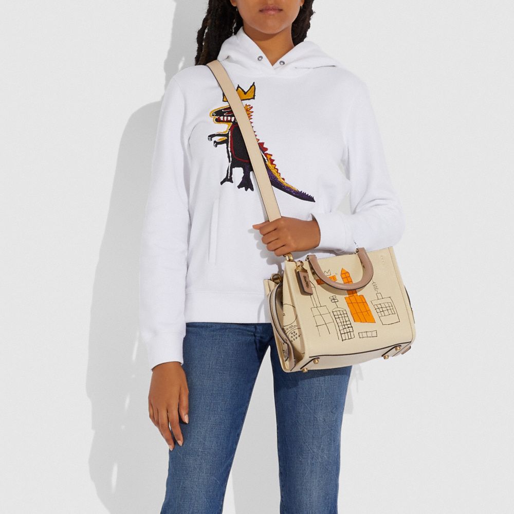 COACH®,Coach X Jean Michel Basquiat Rogue Bag 25,,Detail View
