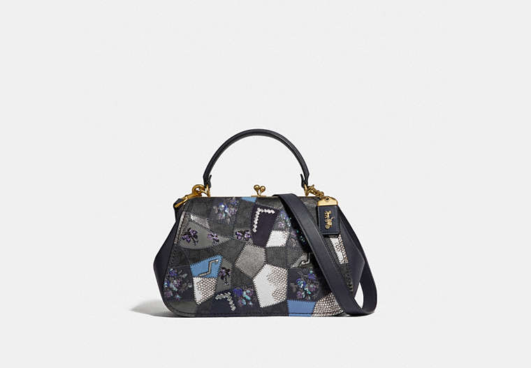 Frame Bag With Signature Patchwork