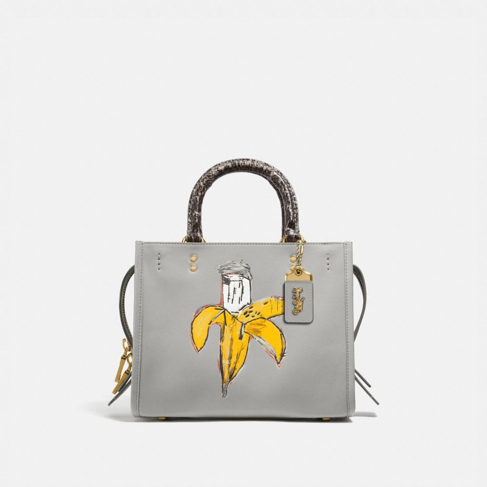 Coach X Jean Michel Basquiat Rogue 25 avec détail peau de serpent