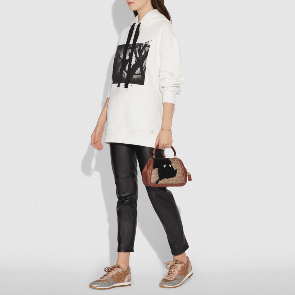 Disney X Coach Frame Bag 23 With Embellished Peter Pan