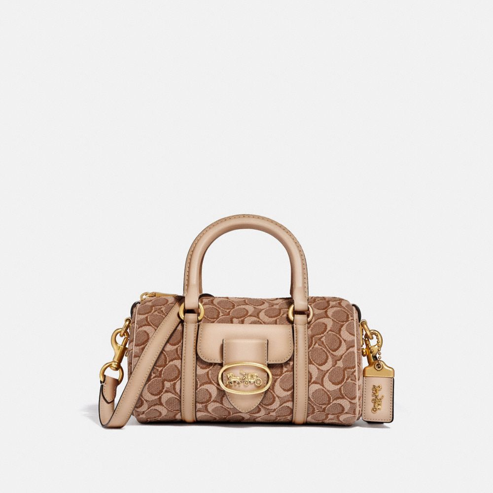 COACH® | Barrel Bag In Signature Jacquard