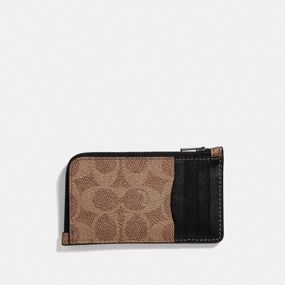 Coach Men's Zip Card Case