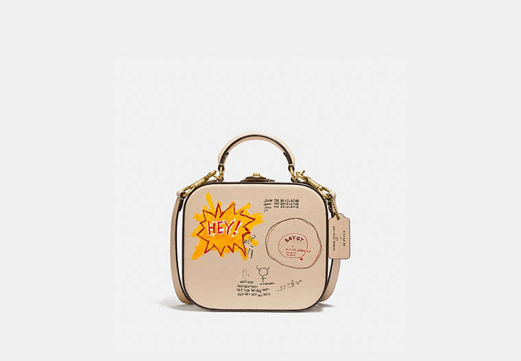 Coach X Jean Michel Basquiat Square Bag