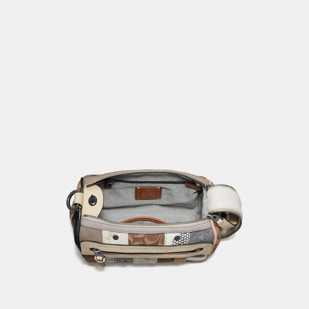 COACH® Outlet | Shuffle 21 In Multi Stripe Signature Jacquard