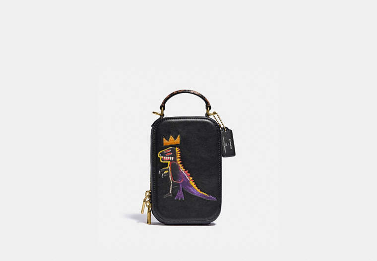 Coach X Jean Michel Basquiat Alie Camera Bag With Snakeskin Detail
