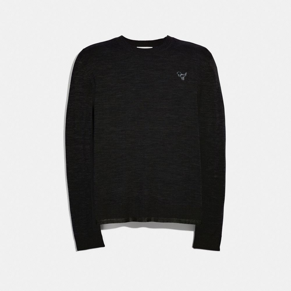 Rexy Patch Crewneck Sweater