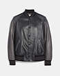 Leather Varsity Jacket