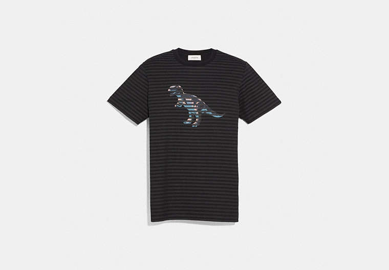 Dinosaur Stripe T Shirt