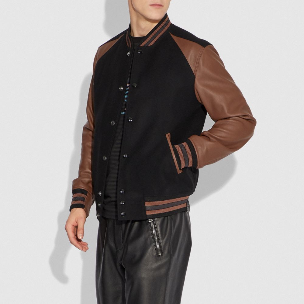 Coach men's 2025 varsity jacket