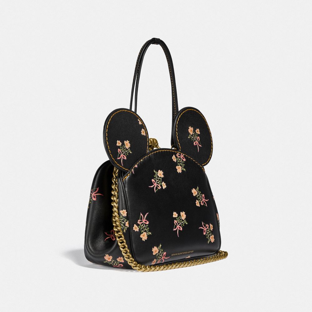 Disney X Coach Minnie Mouse Kisslock Bag